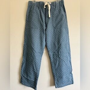 Polagram Textured Cropped Jeans